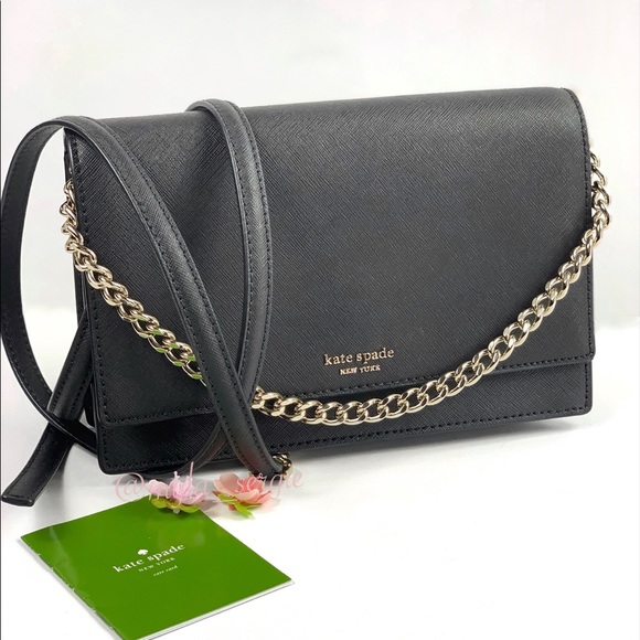 Kate Spade Black Convertible Crossbody Bag - Picture 4 of 11